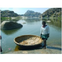 Coracle,Hampi.JPG